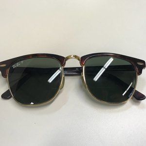 Ray-Ban Polarized Clubmaster Sunglasses